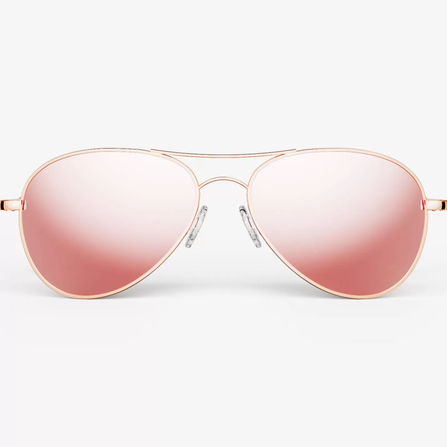 Randolph Engineering Amelia - 22k Rose Gold & Rose Gold | Women Women’s Sunglasses | Non-polarized Sunglasses