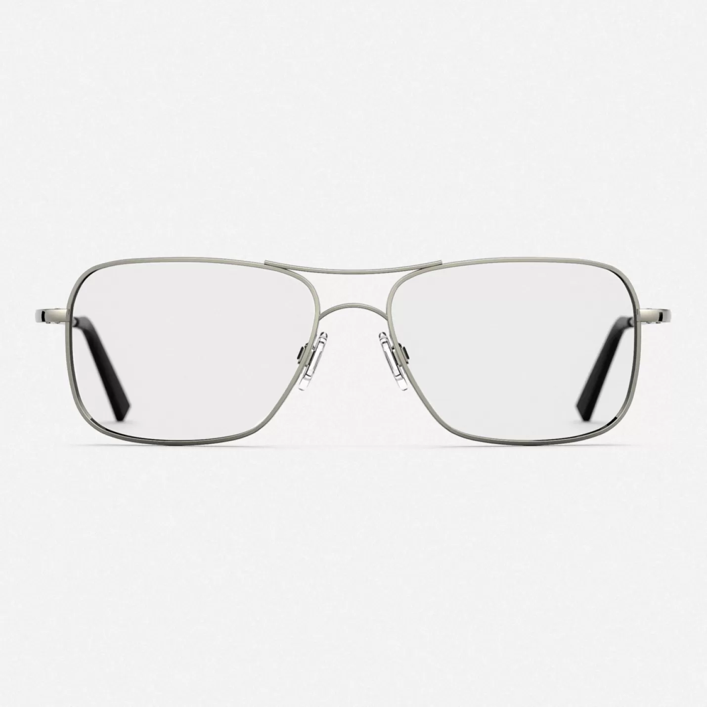 Randolph Engineering Archer - Gunmetal & Clear - Prescription Eyewear | Women Men’s Sunglasses | Women’s Sunglasses