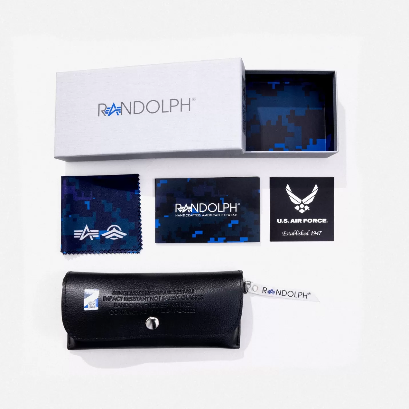 Randolph Engineering Exclusive Special Edition Randolph x Alpha Industries Sapphire Aviator | Aviator | Shop By Size