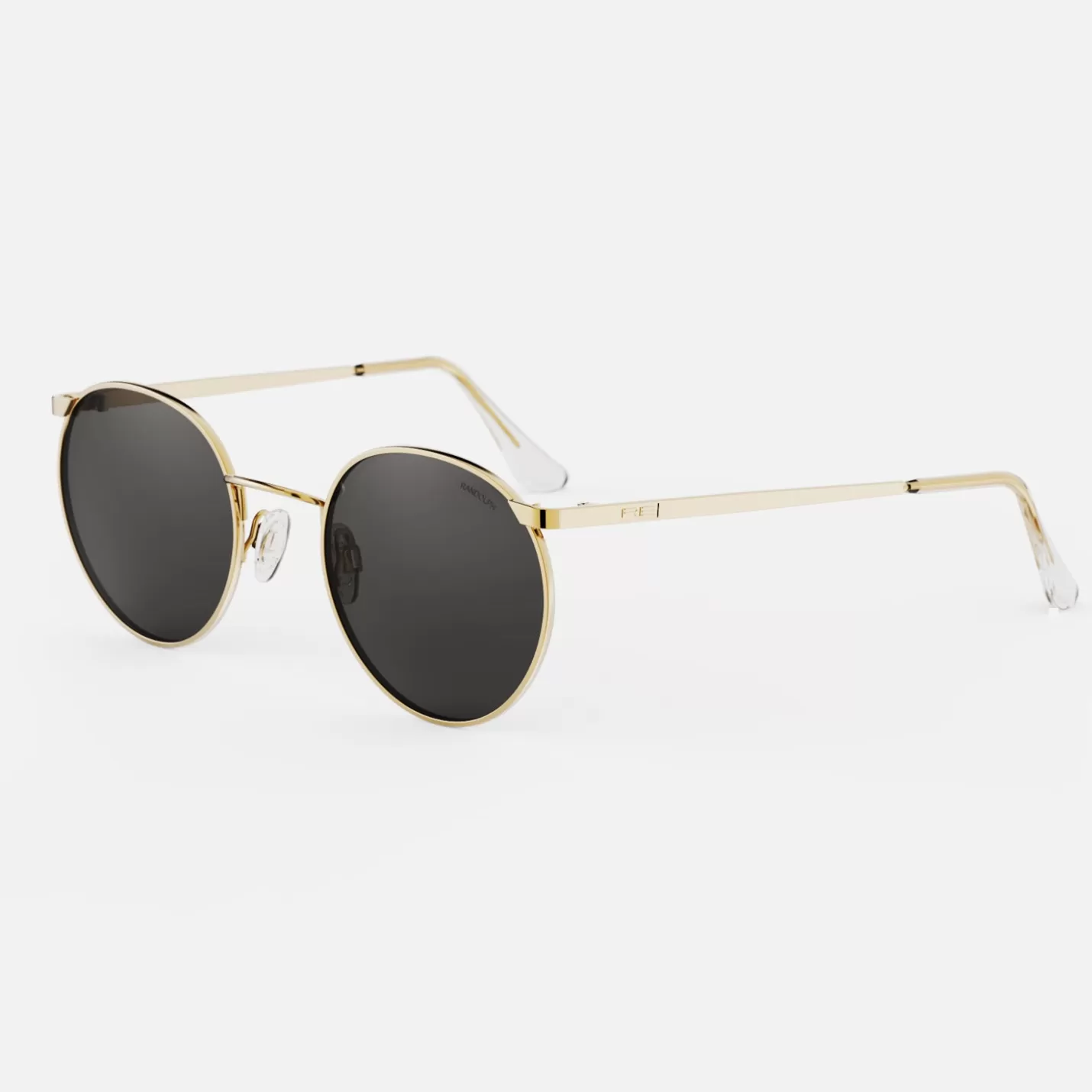 Randolph Engineering P3 - 23k Gold & American Gray | Women Men’s Sunglasses | P3